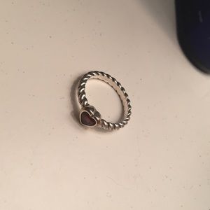 James Avery Garnet ring